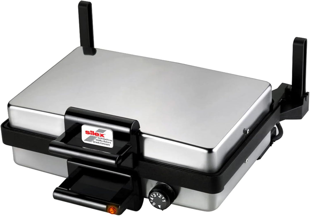 SILEX 610.15.004 Multigrill Kontaktgrill Silber + Kasserrolle Bratpfanne Toaster