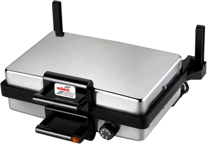 SILEX 610.15.004 Multigrill Kontaktgrill Silber + Kasserrolle Bratpfanne Toaster