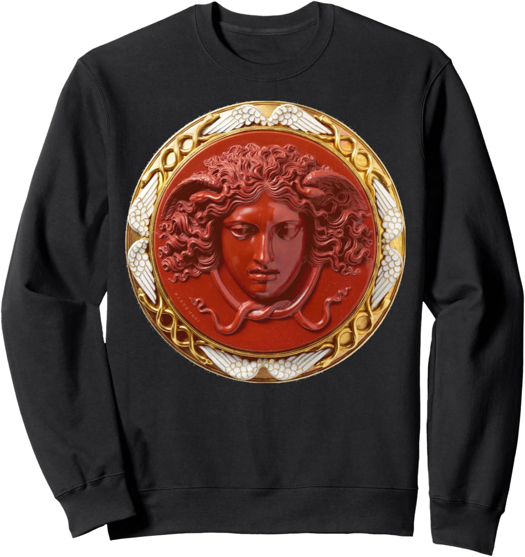 Medusa Head griechisches Mythologie-Monster Sweatshirt
