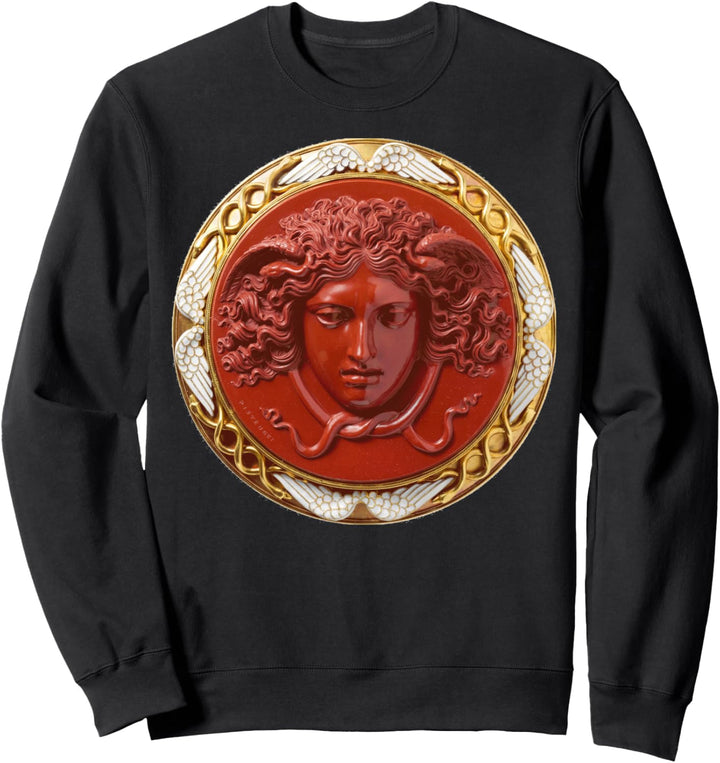 Medusa Head griechisches Mythologie-Monster Sweatshirt
