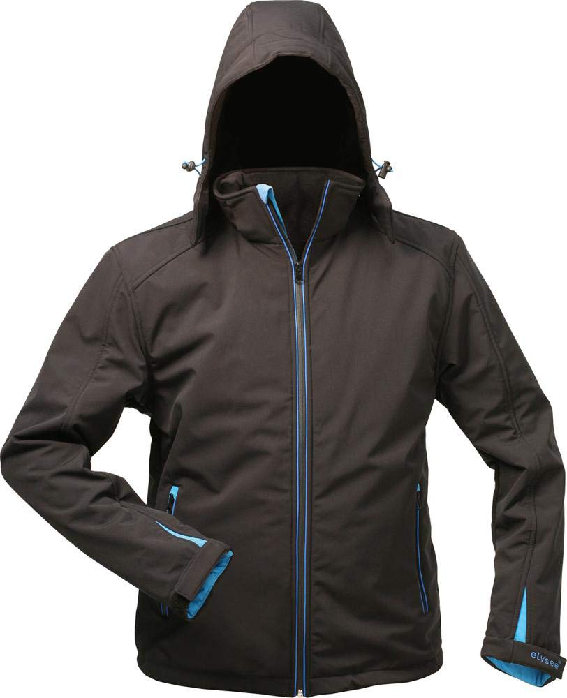 elysee 19950–2 x L Grösse 2 X Grosse Softshell winter-jacket – Schwarz XXL, XXL