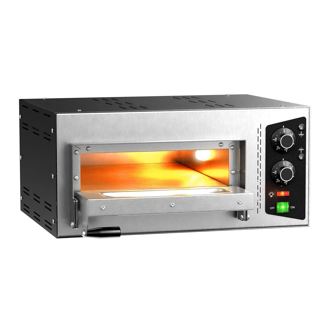 GGM Gastro | PEP35 | Elektro Pizzaofen - 1x 35cm - Manuell
