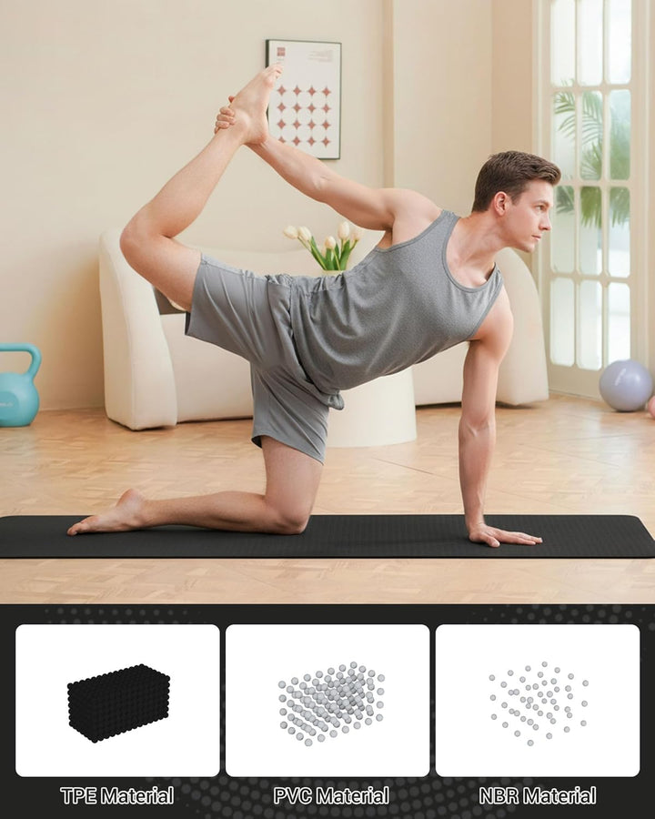 Good Nite Gymnastikmatte Yogamatte Fitnessmatte Rutschfest Trainingsmatte Sport Turn Matten Pilates