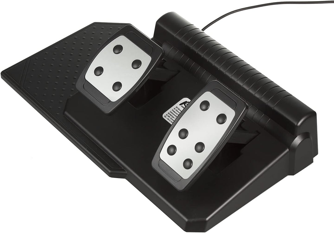 RS700 Gaming Rennlenkrad 270° Lenkbereich Ganghebel Gas- und Bremspedal Vibrationen 7 in 1 Lenkrad K