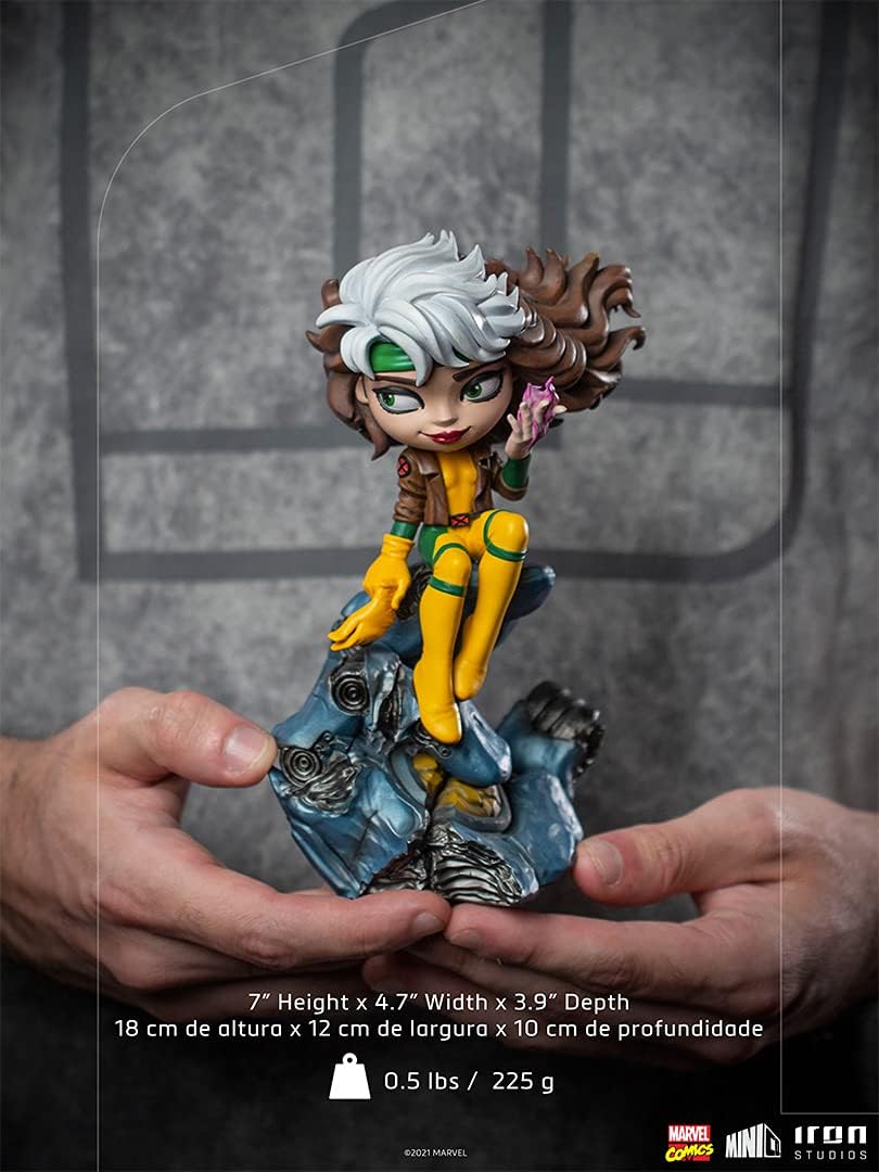 Iron Studio s - Minico X-Men Rogue Vinyl Statue, Bunt 18 x12x10 cm, 18 x12x10 cm