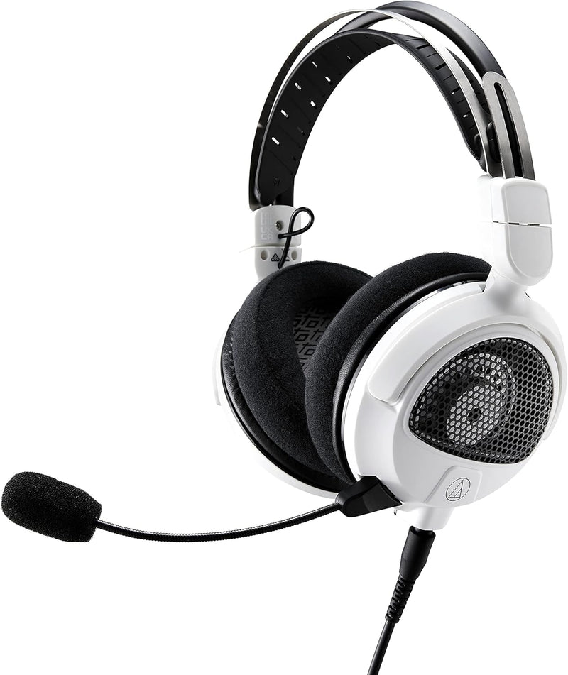 Audio-Technica GDL3 Offenes HI-FI Gaming-Headset Weiss White, White