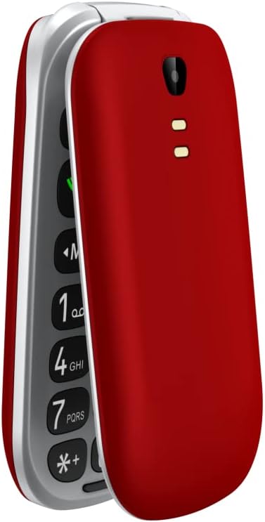 Funker E200 MAX Audio 2,für ältere Menschen,Verstärktes Audio,kompatibel mit Kopfhörern,XXL-Display,