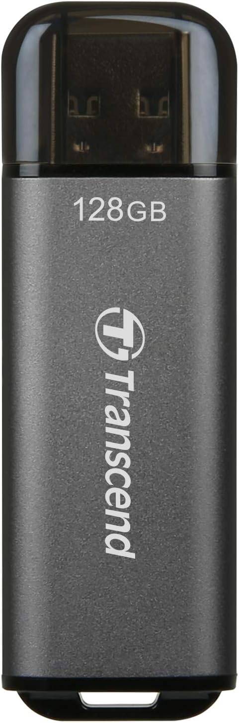 Transcend highspeed USB-Stick 128GB JetFlash 920 USB3.1 420/400MB/s TS128GJF920, Sterngrau