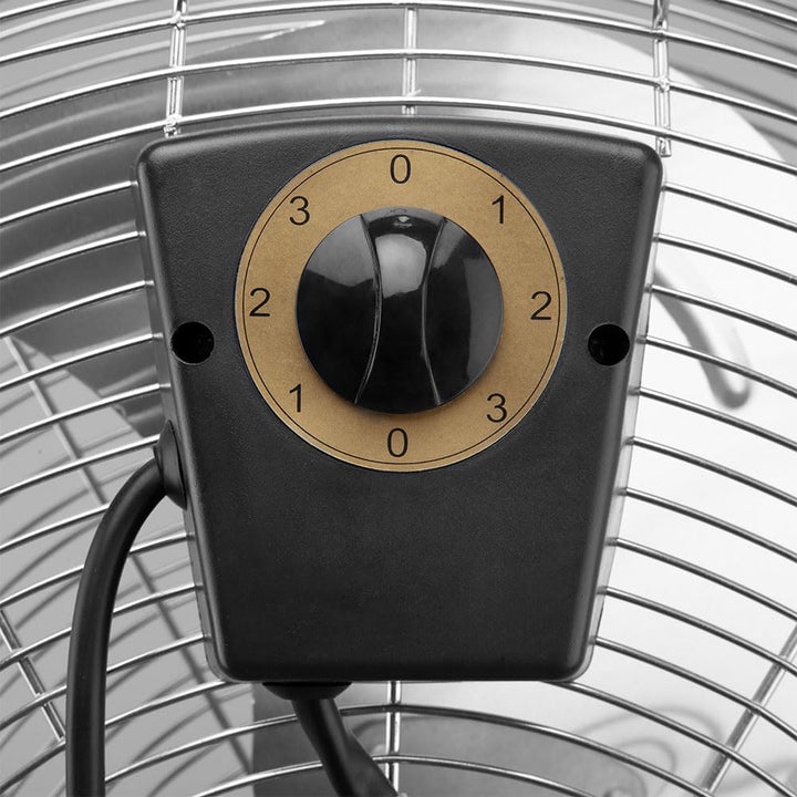 Orbegozo PWS 1846 Industrie-Standventilator, Metallflügel, 3 Lüftungsgeschwindigkeiten, Durchmesser