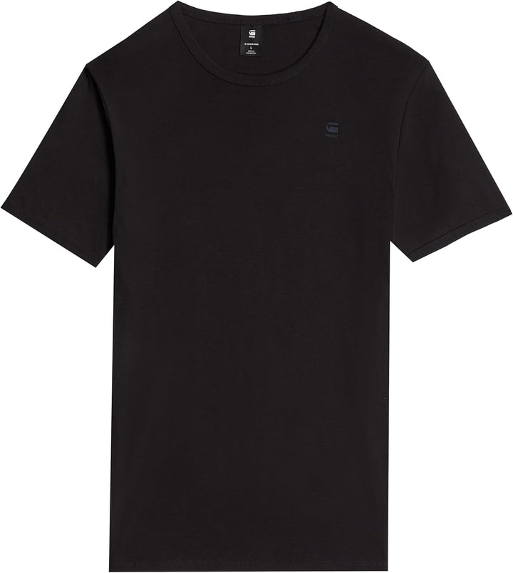 G-STAR Herren Base T-Shirt 2-Pack XXS Schwarz (Black D07205-124-990), XXS Schwarz (Black D07205-124-