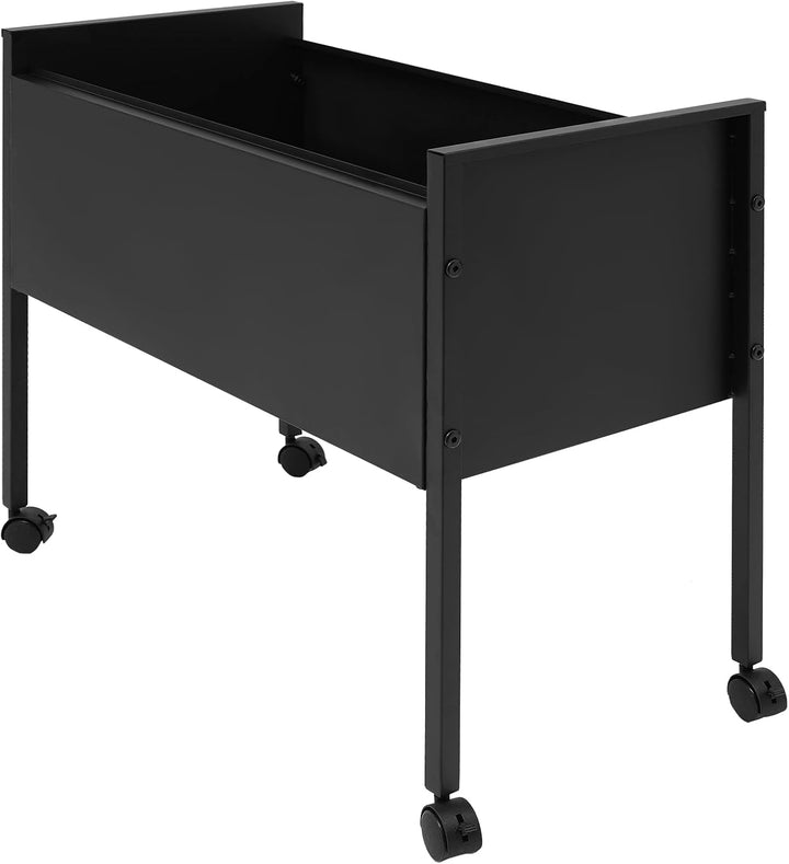 Hängemappenwagen, Rollbarer Aktenschrank mit Universalrollen Aktenordner Büroschrank für Büros Konfe