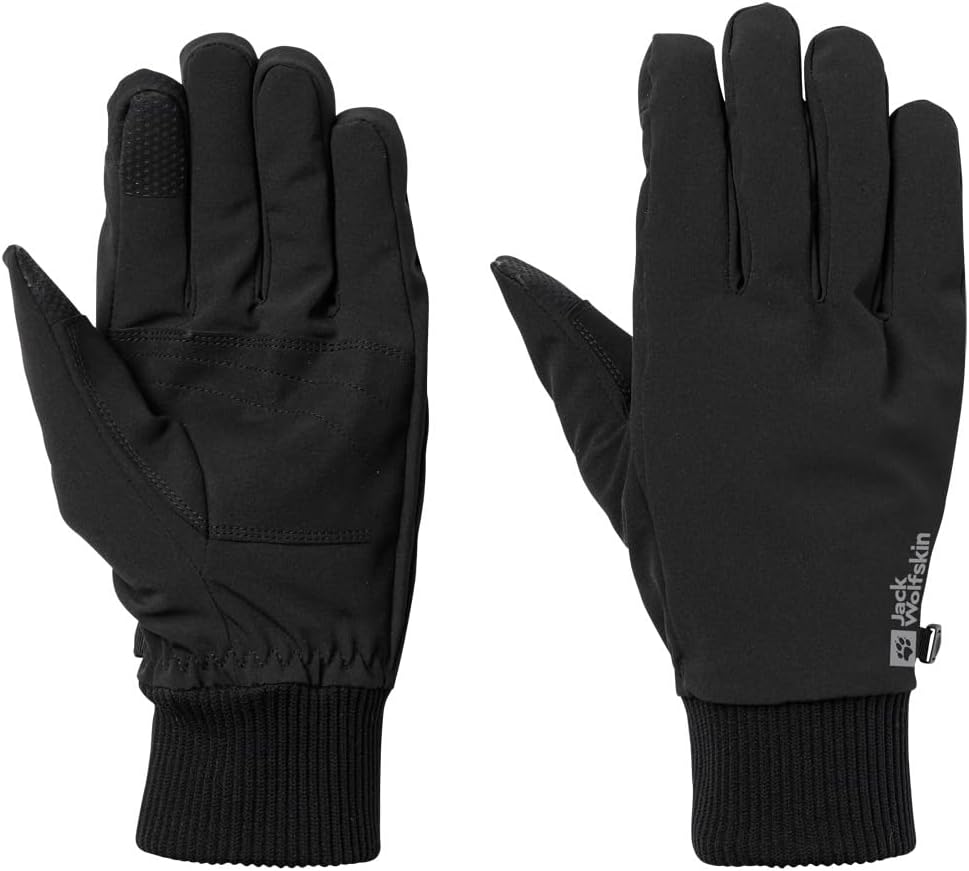 Jack Wolfskin Unisex Supersonic Xt Glove Gloves (1er Pack) M Schwarz, M Schwarz