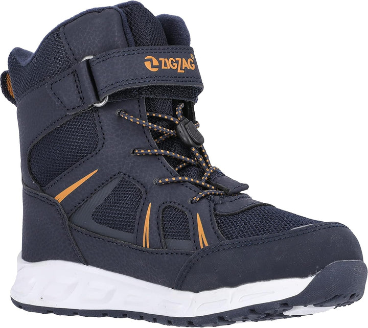 ZIGZAG Kinder Kinder Winterstiefel Clementu I Kids Boots WP mit Licht I Gummistiefel Mädchen und Jun