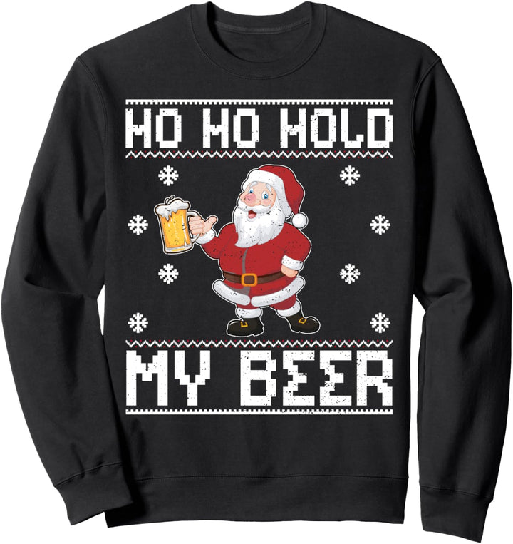 Weihnachtsmann Bier: Ho Ho Ho - Weihnachten Saufen Sweatshirt