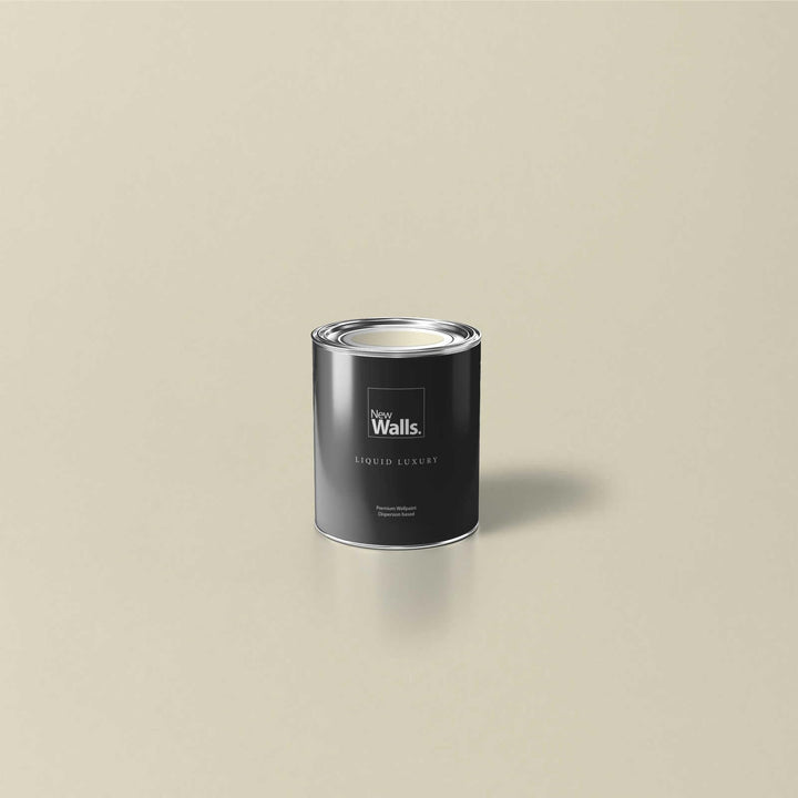 New Walls Premium Wandfarbe Grün, Champagner Liquid Luxury Dispersionsfarbe für Innenräume – 1 L 100
