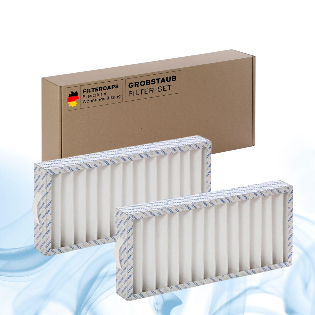 FILTERCAPS Filter für Pluggit Avent P300, Ersatzfilterset 2X G4, Ersetzt APFG4F7-300, Luftfilter für