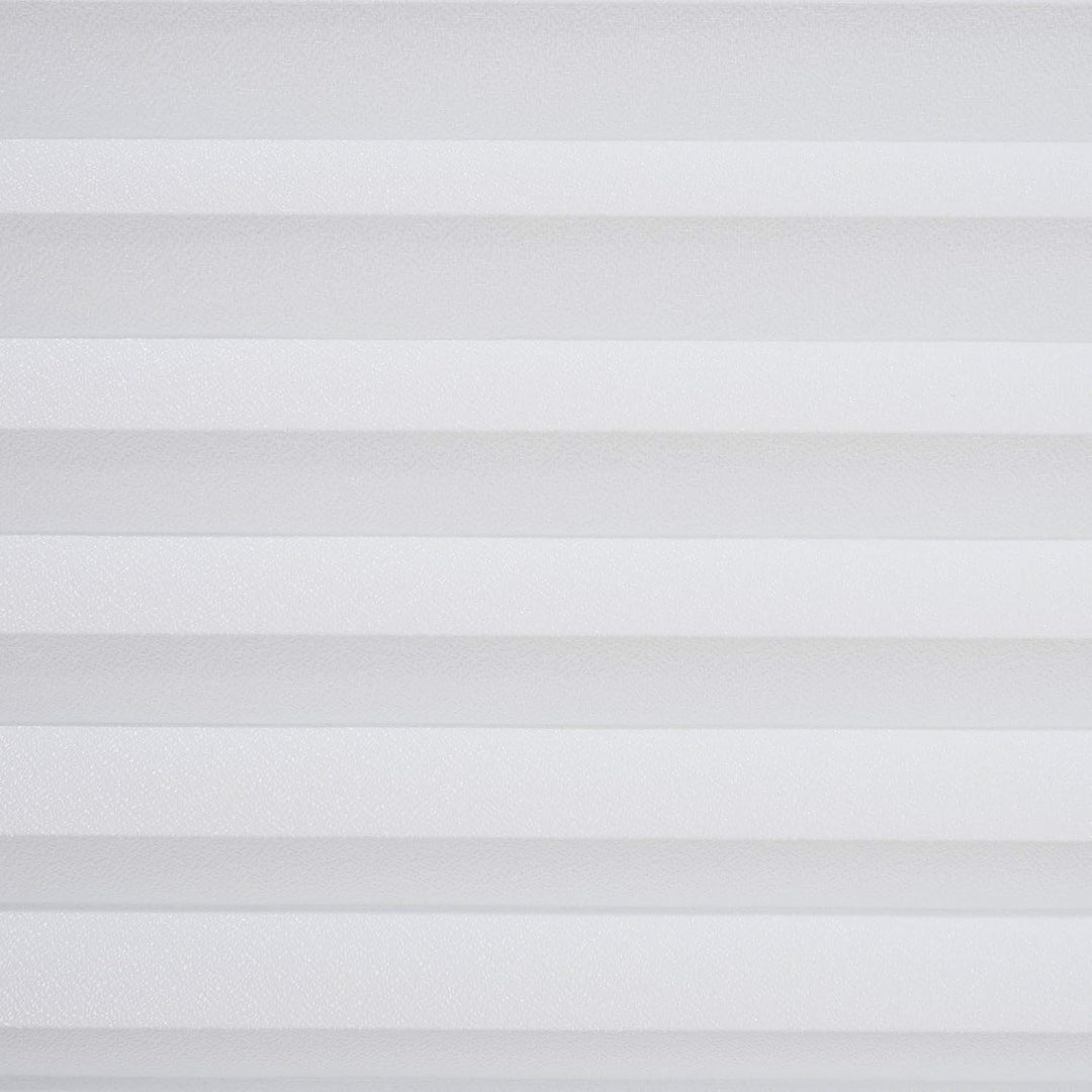 Liedeco® Plissee verspannt mit Klemmträger; 75 x 130 cm weiss (BxH); lichtdurchlässig blickdicht stu