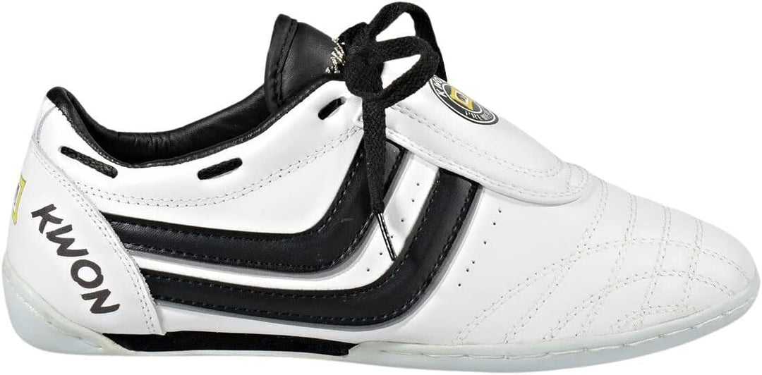 Kwon Trainingsschuhe Premiere Plus, in 2 Farben (weiss/schwarzer streifen, 44)