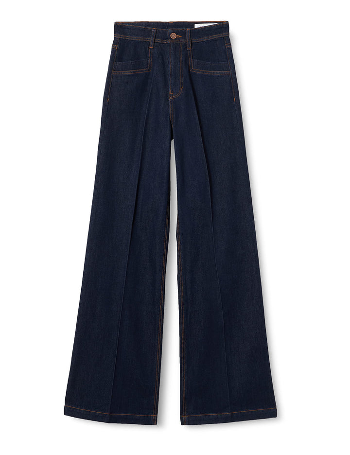 s.Oliver Damen Jeans, Betsy Wide Leg, 58z8 Blau