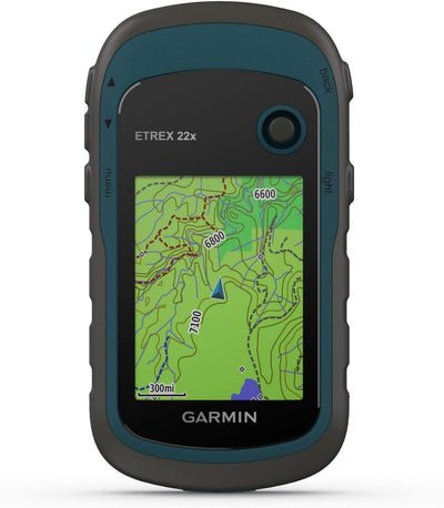 Garmin eTrex 22x – robustes, wasserdichtes GPS-Outdoor-Navi mit 2,2" (5,6 cm) Farbdisplay mit Tasten