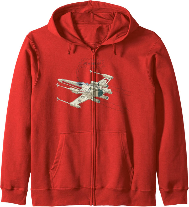 Star Wars X-Wing Are We There Yet Kapuzenjacke