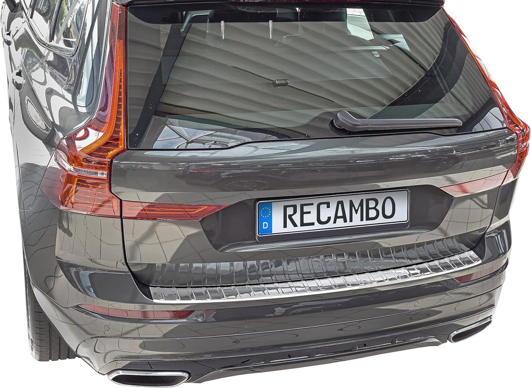 Ladekantenschutz Edelstahl CHROM kompatibel für Volvo XC60 II | BJ ab 2017> | premium Qualität von R