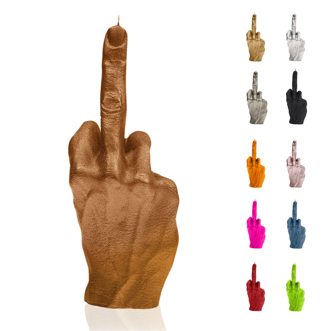 Candellana Mittelfinger Kerze Aesthetic 80 x 75 x 221 mm - Kerzen Aesthetic 3D - Candles Aesthetic -