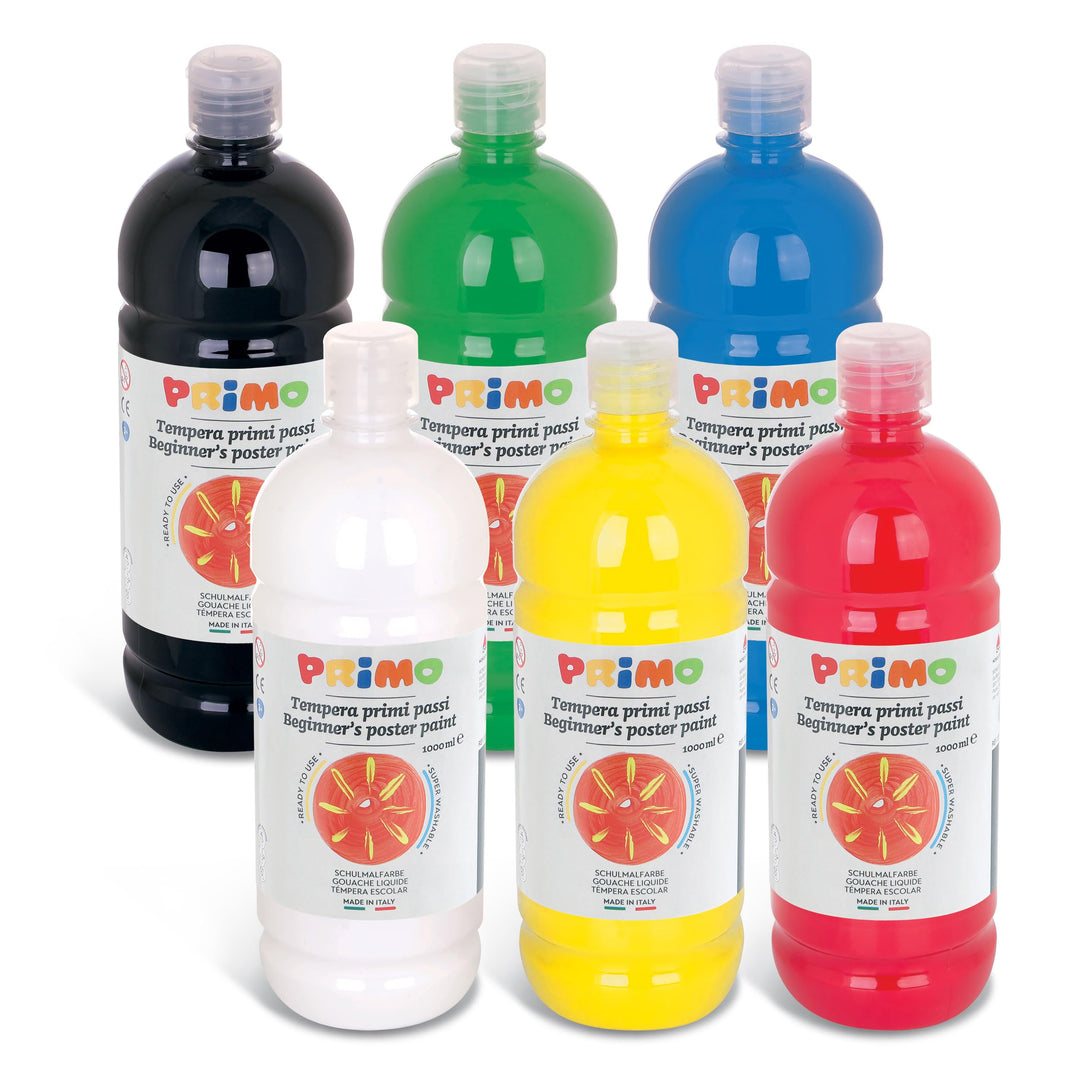 Primo 204BR1000ASS Temperatureinsatz, Mehrfarbig, 1 l (Confezione da 6)