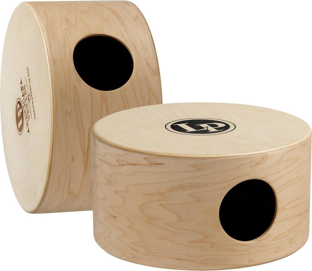 LP Latin Percussion Cajon Americana 2-Voice Snare Cajon 10", Ahorn/Frontplatte Birke beidseitig, Wir
