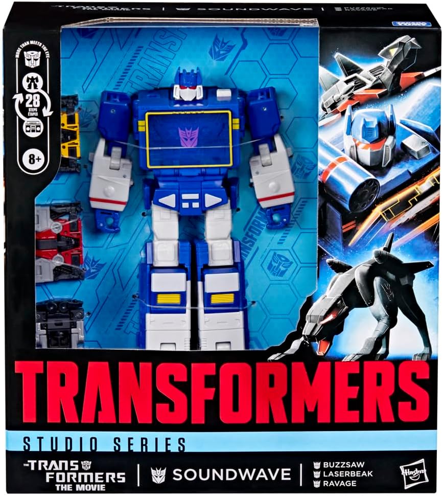 Transformers Studio Series Kampf um Cybertron Leader-Klasse Soundwave Action-Figur