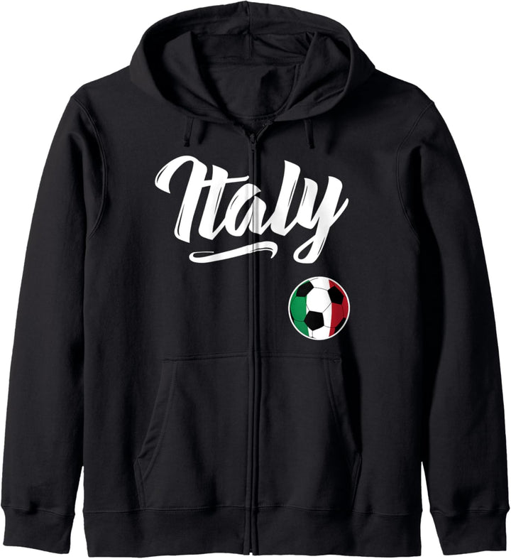 Italy Football Italian Soccer Italia Italiano Sports Gift Kapuzenjacke