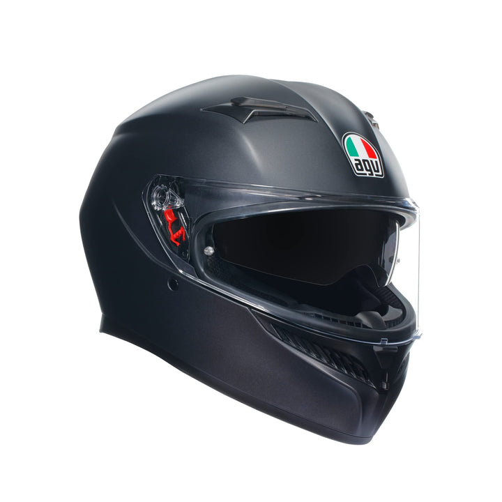 AGV - K3 E2206 MPLK Motorradhelm, Herren Integralhelm, ECE Vollvisierhelm mit Schweissabsorption, Sp