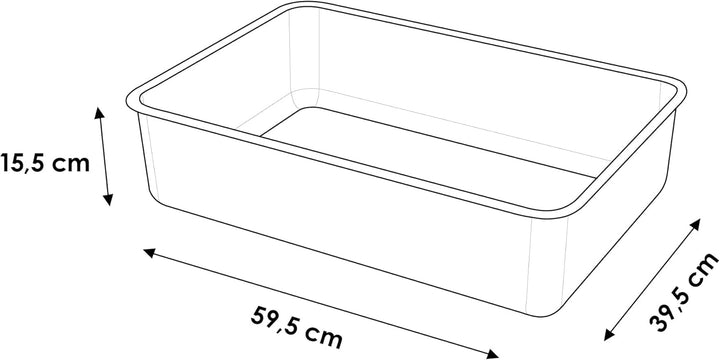LucyBalu® STEELOO Katzenklo aus Edelstahl I XXL Katzentoilette ohne Deckel mit hop-in Oben-Einstieg