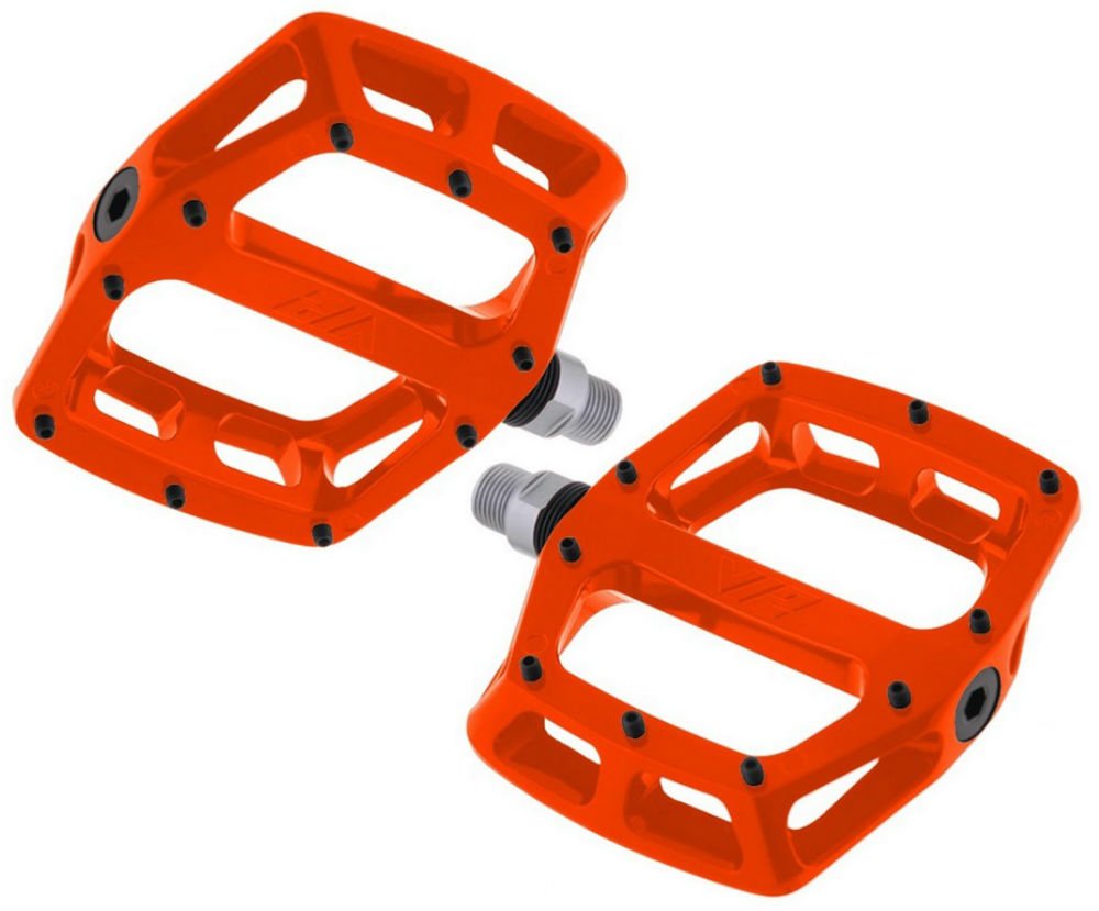 DMR V12 flach Mountain Bike Pedale Orange 1,43 cm, Orange 1,43 cm