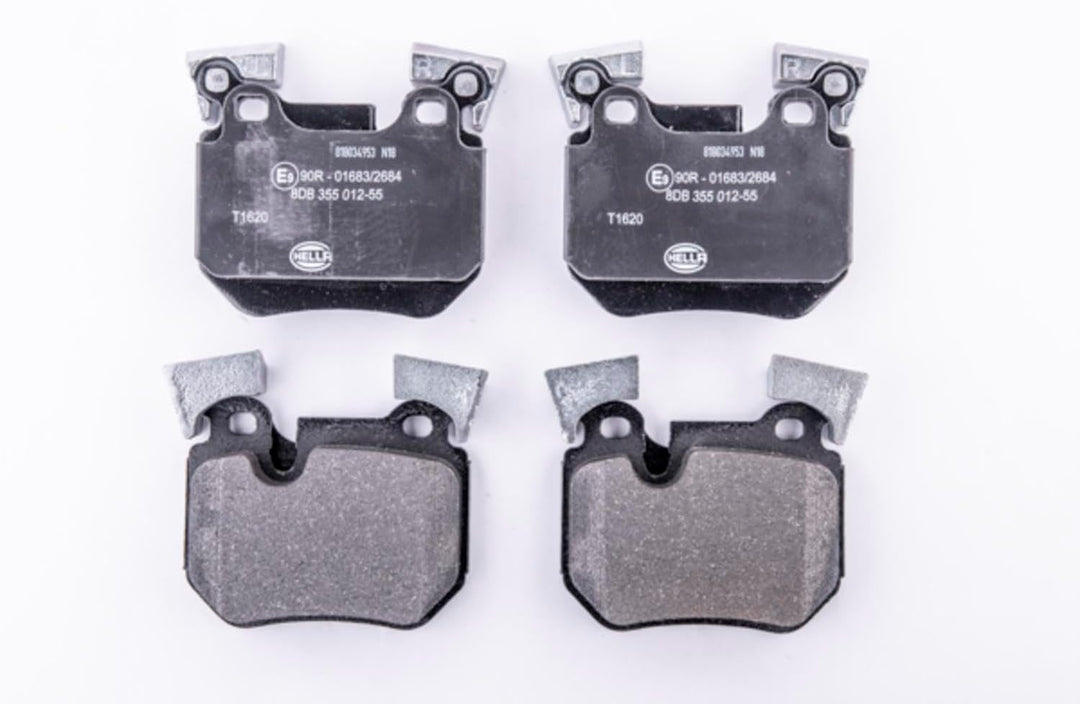 HELLA PAGID 8DB 355 012-551 Bremsbelagsatz - T1620 - Dicke/Stärke: 17.1mm - Bremssystem: Brembo - fü
