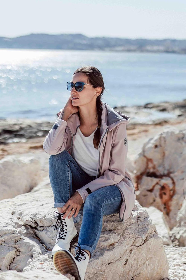 fun2bemum Enigma 5in1 BACK/FRONT Softshell Jacke,Tragejacke, Babytragejacke,Schwangerschaftsjacke M