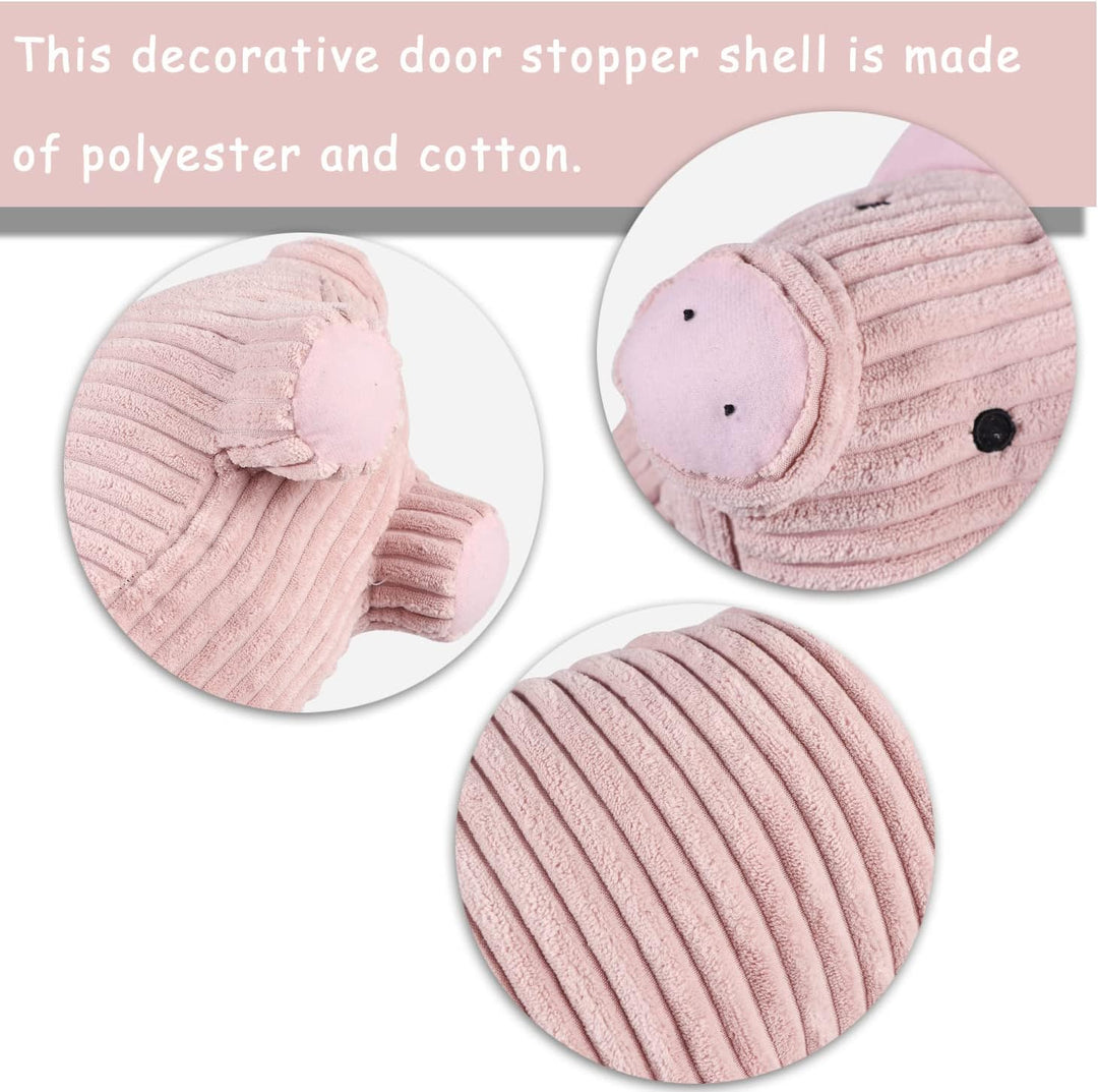 SANFERGE Niedlicher dekorativer Türstopper für Zuhause und Büro, Boden-Türstopper, Stofftier, gewich