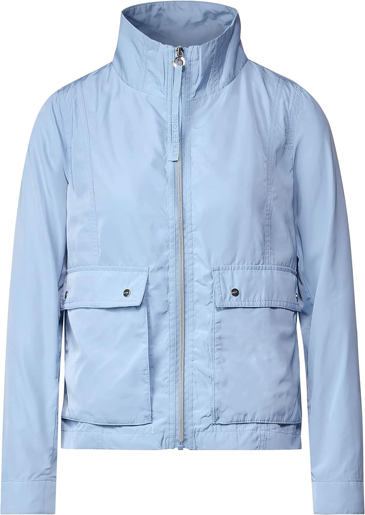 Street One Damen Windbreaker 44 Happy Blue, 44 Happy Blue