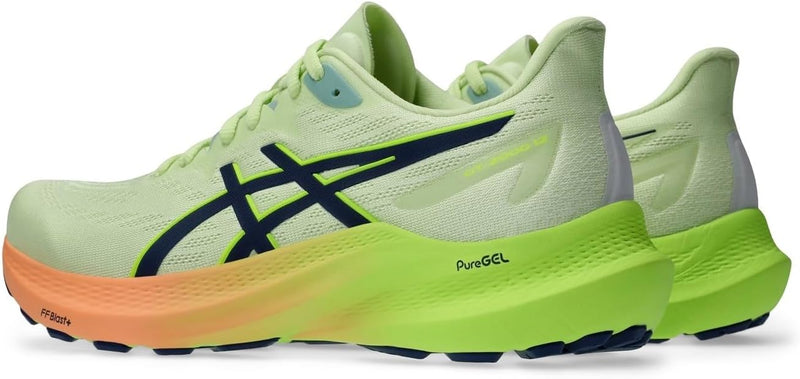 ASICS Damen Laufschuhe GT-2000 12 35.5 EU Cool Matcha Blue Expanse, 35.5 EU Cool Matcha Blue Expanse