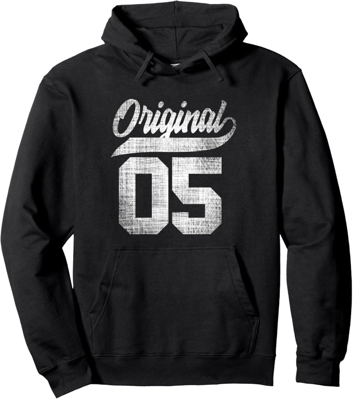 18.Geburtstag Original Junge Mädchen Vintage Jahrgang 2005 Pullover Hoodie