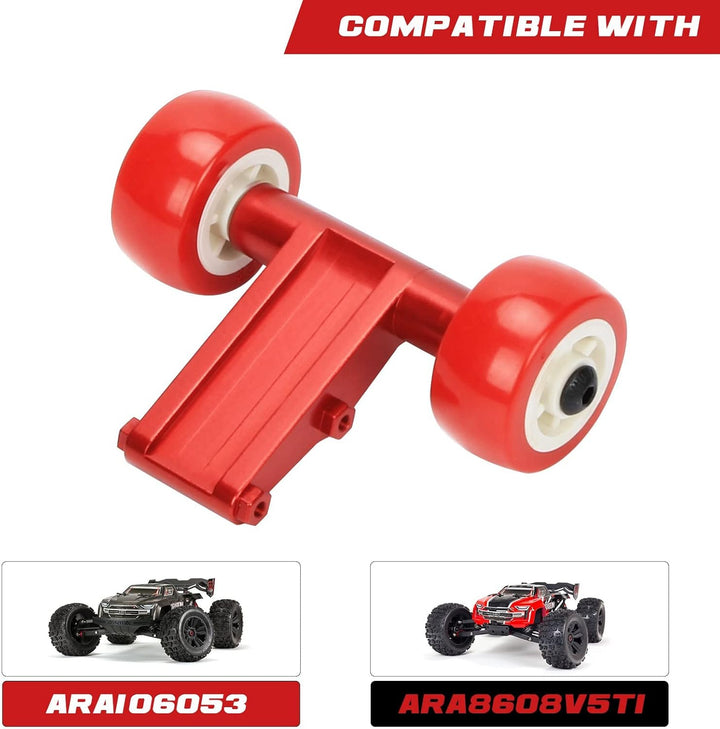 RCAWD Legierung Wheelie Bar Set für Arrma 1/8 6S BLX Typhon Notorious Outcast Kraton Talion RTR & EX