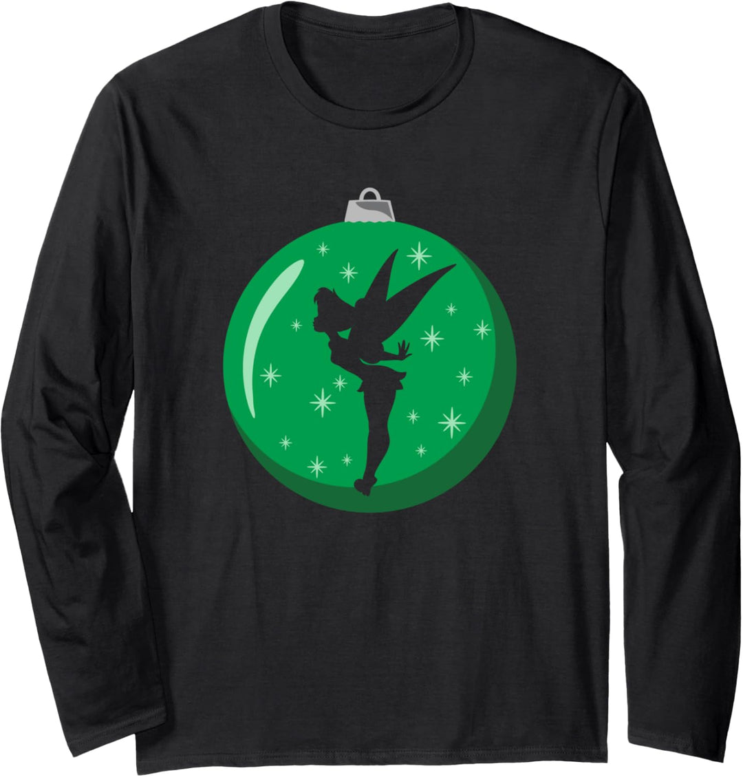 Disney Holiday Tinker Bell Tree Ornament Green Langarmshirt