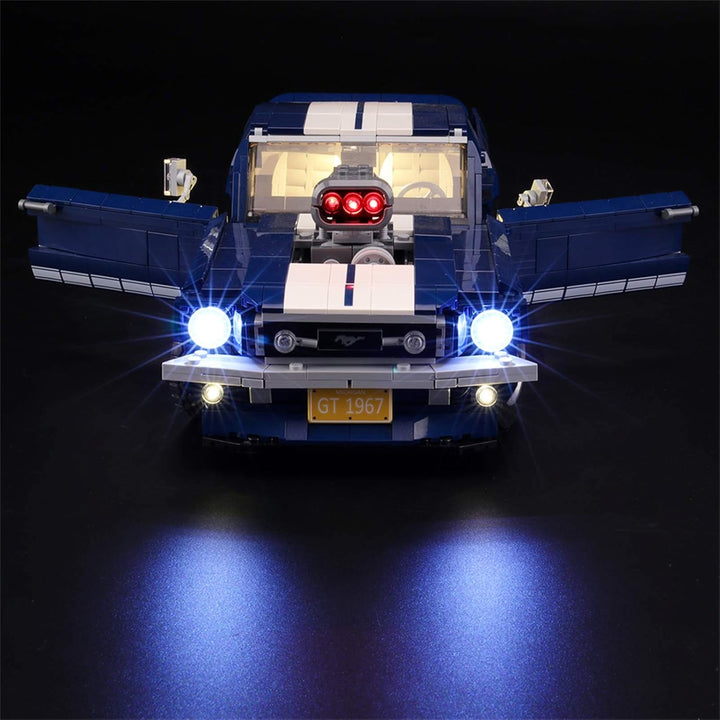 LIGHTAILING Licht-Set Für (Creator Expert Ford Mustang) Modell - LED Licht-Set Kompatibel Mit Lego 1