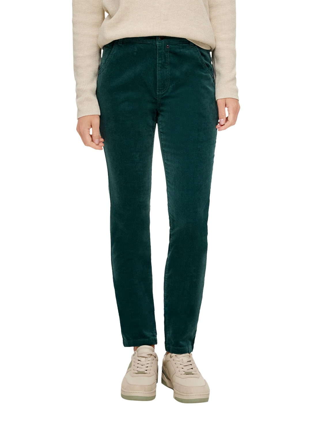 s.Oliver Jeans Anny/Super Skinny Fit/High Rise/Super Skinny Leg 46W / 32L Blue Green, 46W / 32L Blue