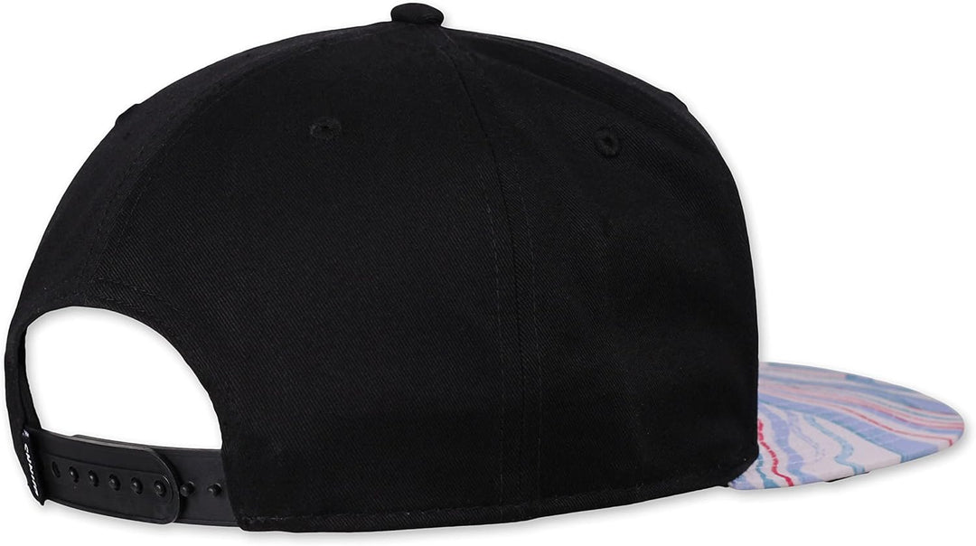 Djinns - Arty Waves - Snapback Cap Baseballcap Hat Kappe Mütze Caps Einheitsgrösse white/black, Einh