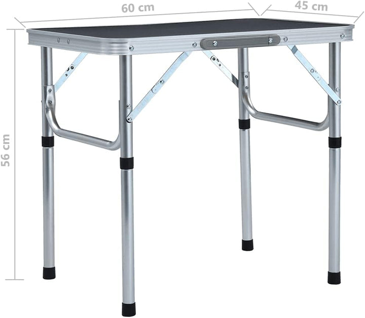 vidaXL Campingtisch Klappbar Klapptisch Koffertisch Falttisch Gartentisch Partytisch Aluminiumtisch