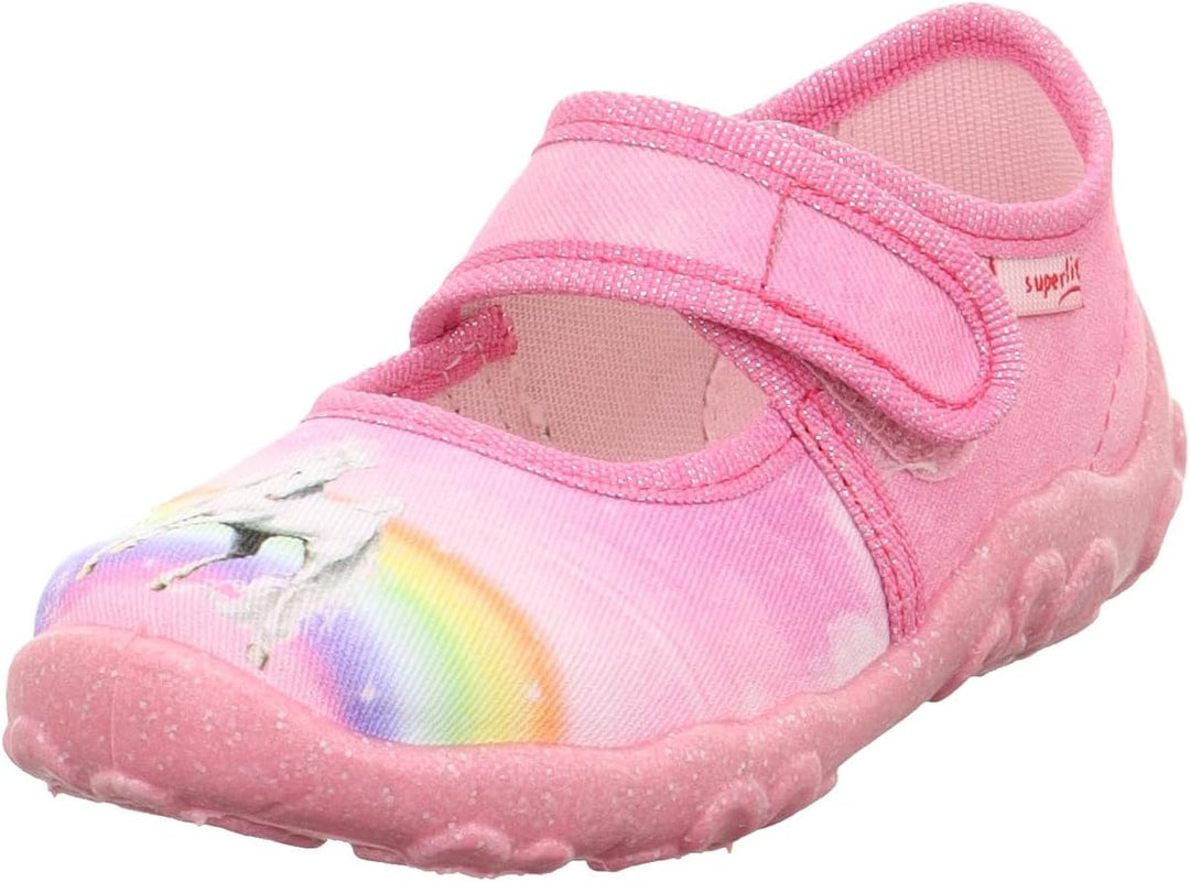 Superfit Mädchen Bonny Hausschuhe 23 EU Rosa 5540, 23 EU Rosa 5540