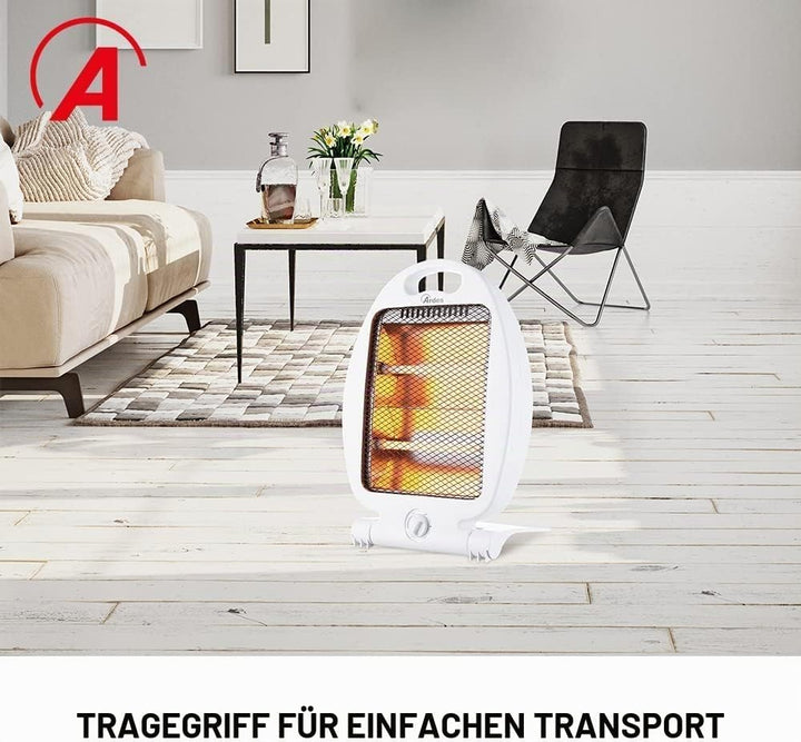 ARDES | AR435C Quarzofen FLEXO MINI - Klappbarer Quarzofen - Quarzofen mit Strahlung - 2 Leistungen