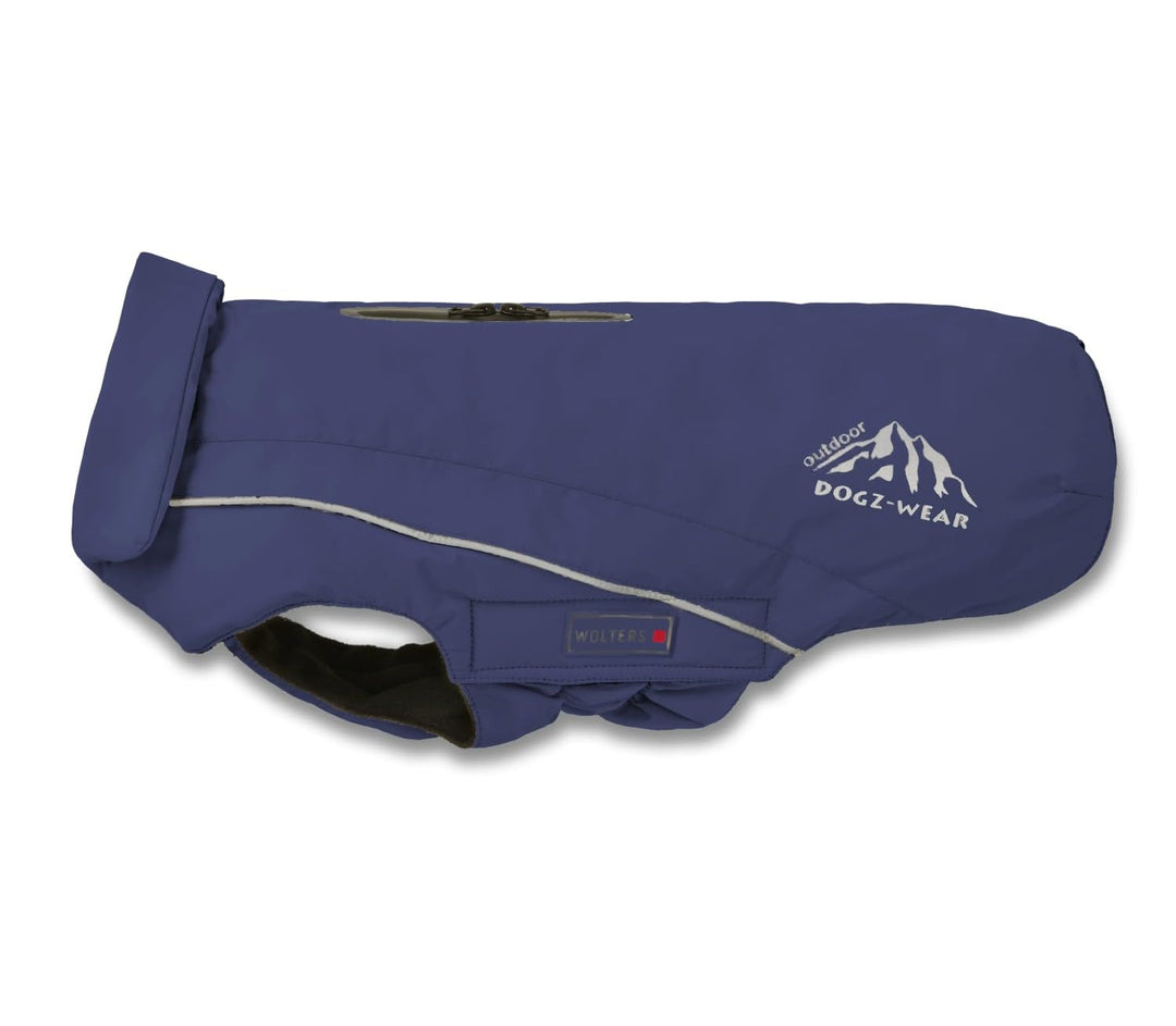 Wolters Wolters Skijacke Dogz-Wear | Wintermantel für Hunde | Farbe Dunkelblau | Grösse 32 (Rückenlä