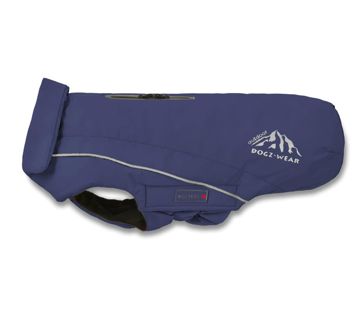 Wolters Wolters Skijacke Dogz-Wear | Wintermantel für Hunde | Farbe Dunkelblau | Grösse 32 (Rückenlä